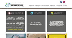 Desktop Screenshot of eskisehirhayvanatbahcesi.com